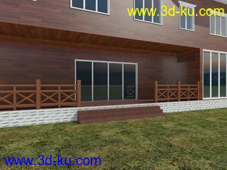 3D打印模型一个木屋的图片