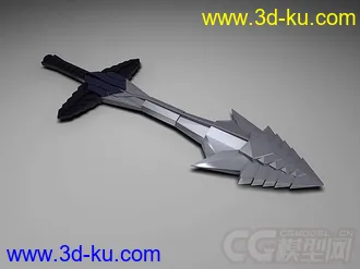 3D打印模型冷兵器 剑的图片