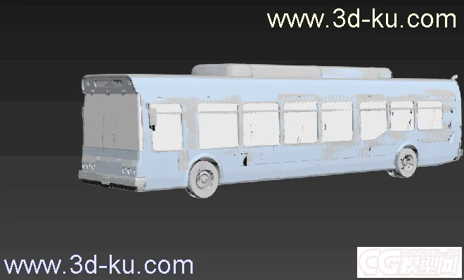 GTA5 公交车裸模 零件可拆模型的图片2