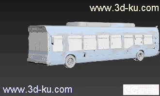 3D打印模型GTA5 公交车裸模 零件可拆的图片