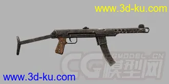[全套军事模型]二战枪支系列独立分包Obj+贴图的图片