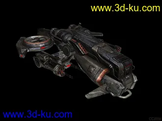 3D打印模型次世代飞船的图片