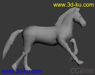 3D打印模型马儿奔跑动画的图片