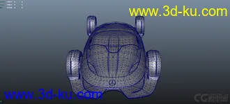 3D打印模型奔驰概念的图片