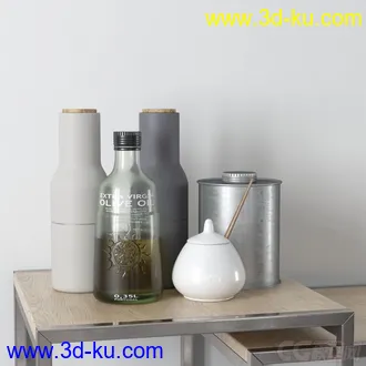 3D打印模型高精小摆件，写实，瓶子的图片