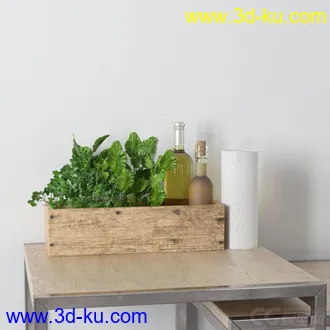 3D打印模型高精小摆件，写实，瓶子，花的图片