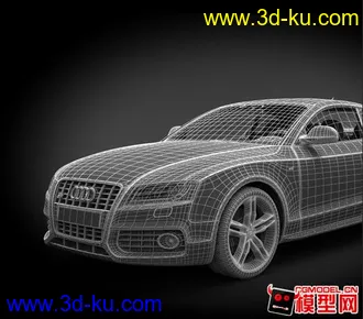 奥迪S5高精度模型的图片