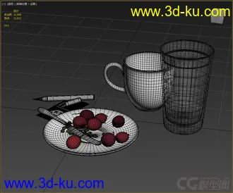 3D打印模型高精小摆件，写实，杯子的图片