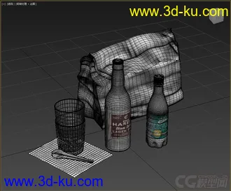 3D打印模型高精小摆件，写实，杯子，书本的图片