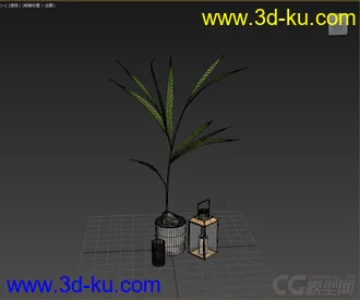 3D打印模型高精小摆件，写实，植物，蜡烛的图片