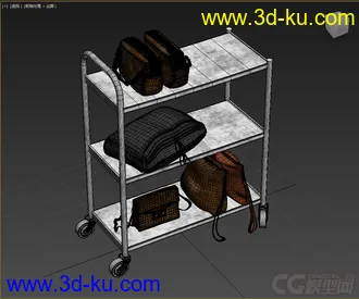 3D打印模型高精小摆件，写实，帽子，椅子，背包的图片