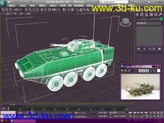 3D打印模型中国步兵战车的图片