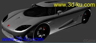 3D打印模型免费 科赛尼科 跑车的图片