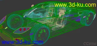 3D打印模型免费 科赛尼科 跑车的图片