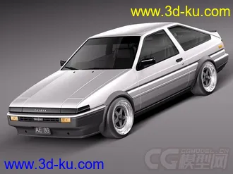 3D打印模型AE86分享一下的图片