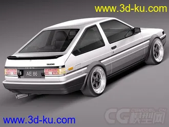 3D打印模型AE86分享一下的图片