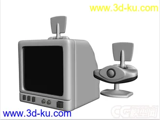 3D打印模型高精，盔甲，监视器，摄像头，电脑的图片