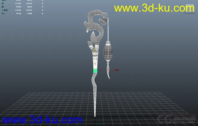 拐杖模型的图片1