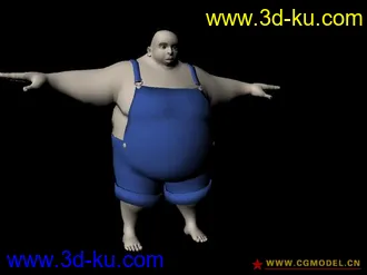 3D打印模型胖者的图片