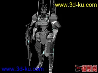 3D打印模型FOXII陆战机甲.的图片