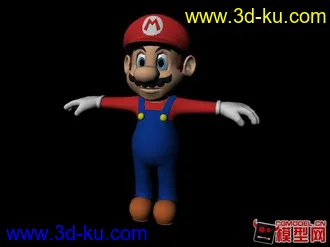 3D打印模型带绑定的玛丽的图片