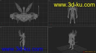 3D打印模型Lilim Knight Monster的图片