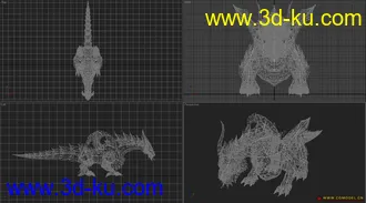 3D打印模型Antaras Boss的图片