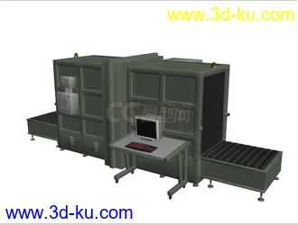 3D打印模型摄像头，高精，写实，安检仪，扫描仪的图片
