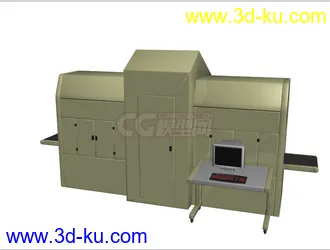 3D打印模型摄像头，高精，写实，安检仪，扫描仪的图片
