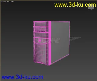 3D打印模型高精，写实，主机箱的图片