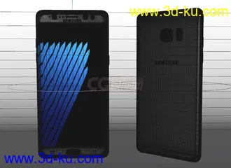3D打印模型三星 samsung GALAXY Note 7  Note7的图片