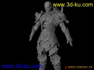 3D打印模型武战士的图片