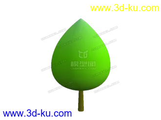 3D打印模型卡通树的图片