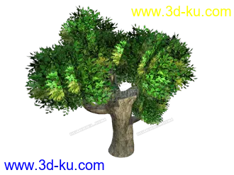 3D打印模型卡通树的图片