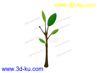 3D打印模型卡通树的图片