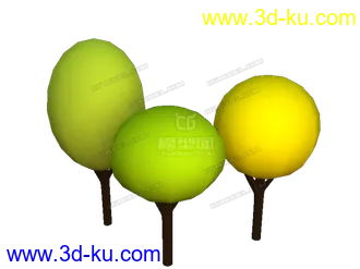 3D打印模型卡通树的图片