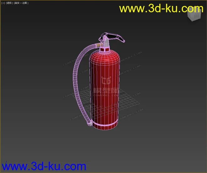 高精，写实，灭火器模型的图片2