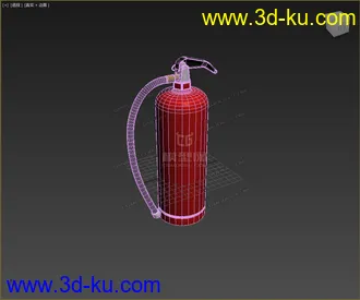 3D打印模型高精，写实，灭火器的图片