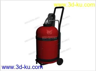 3D打印模型高精，写实，灭火器的图片