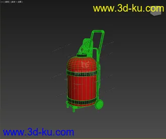 3D打印模型高精，写实，灭火器的图片