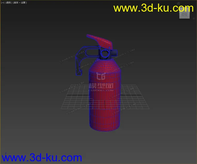 高精，写实，灭火器模型的图片2