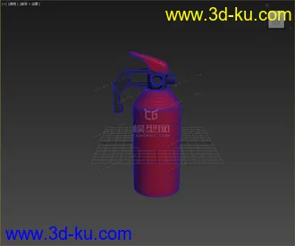 3D打印模型高精，写实，灭火器的图片