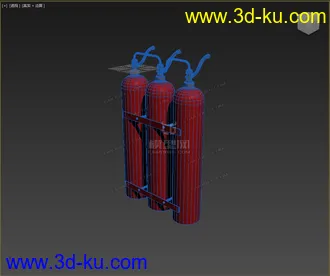 3D打印模型高精，写实，灭火器的图片