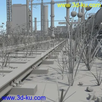 3D打印模型火车的图片