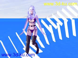 3D打印模型动画添加了胸部运动，摆跨运动的图片