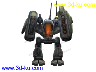 3D打印模型星际机甲的图片