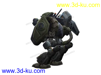 3D打印模型星际机甲的图片