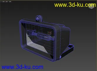3D打印模型高精，写实，探照灯，灯的图片