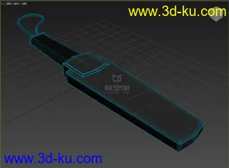 3D打印模型高精，写实，手持探测器，安检仪的图片