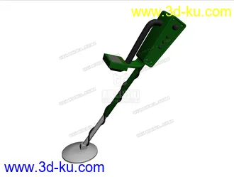 3D打印模型高精，写实，手持探测器，安检仪的图片